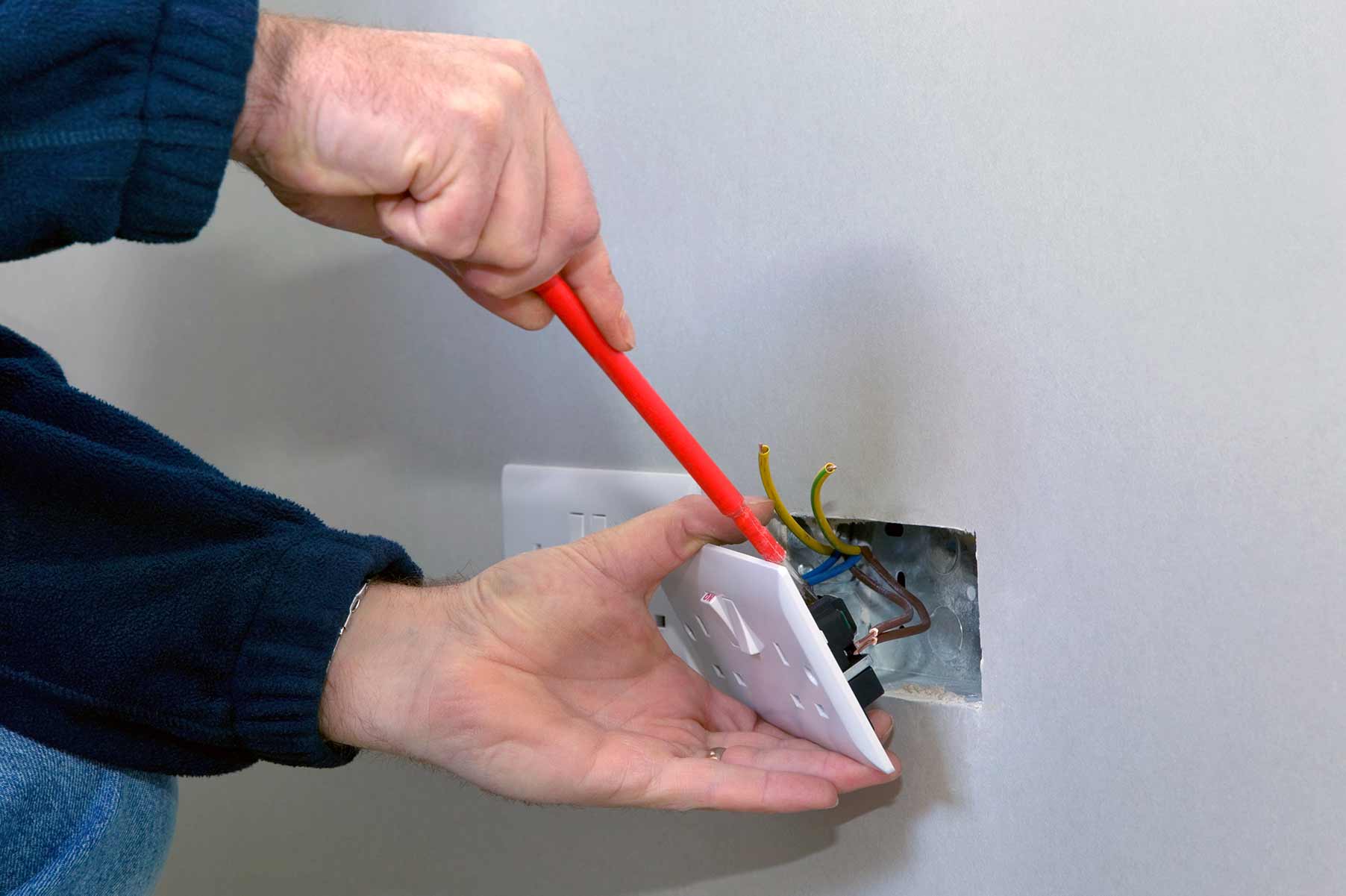 Our electricians can install plug sockets for domestic and commercial proeprties in Portchester and the local area. 